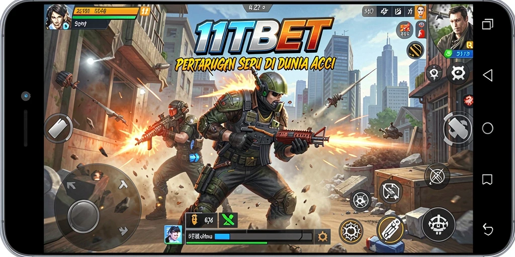 Gameplay seru dalam 11TBET dengan aksi pertempuran yang mendebarkan.