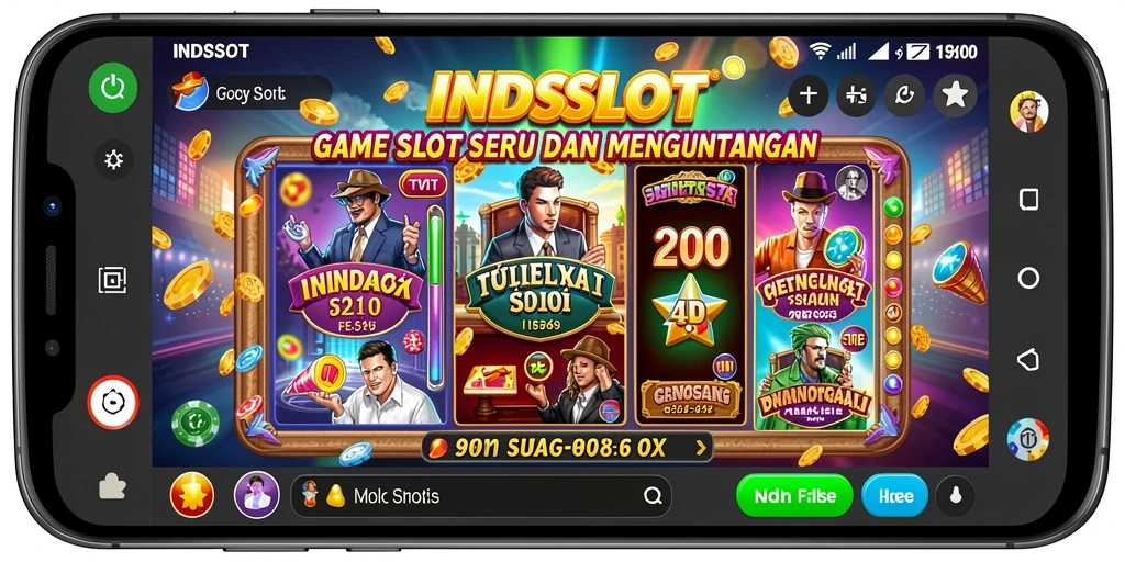 Screenshot gameplay INDSLOT yang menampilkan keseruan Slot.