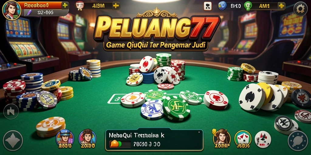 Screenshot tampilan gameplay PELUANG77 yang seru.